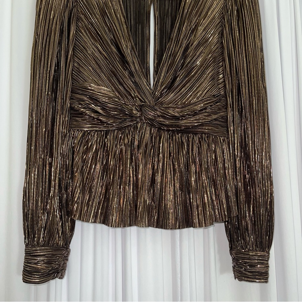 Sabina Musayev Ifat Top in Dark Brown - Picture 7 of 9